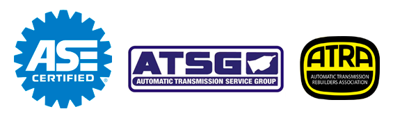 ASE, ASTG, ATRA logos